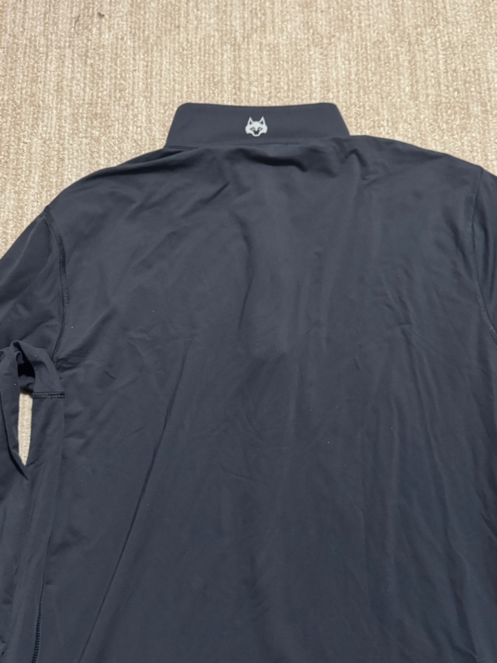 Greyson Tate Mockneck Quarter-Zip Pullover Men's XL Black Golf Performance Top - Picture 12 of 12